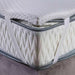 Balance Copper Infused Memory Foam Mattress Topper 200X200X4Cm-White Pan Home