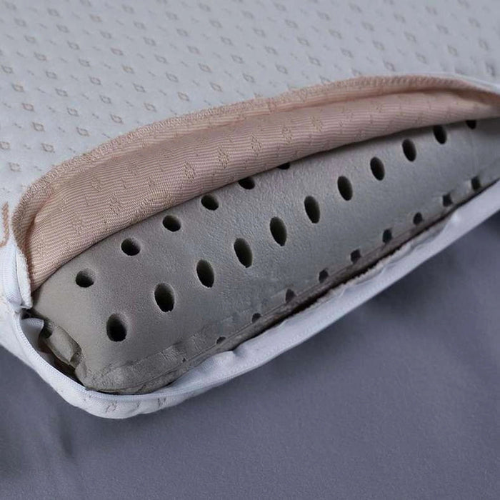 Balance Copper Infused Memory Foam Pillow - White Pan Home