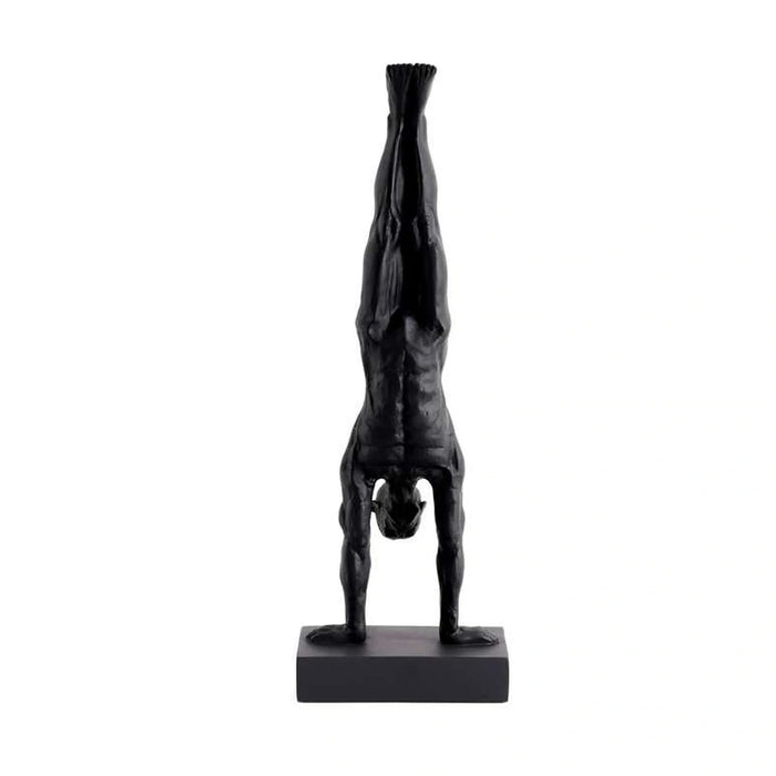 Balance Sculpture 14X9X37.5 Cm - Black Pan Home