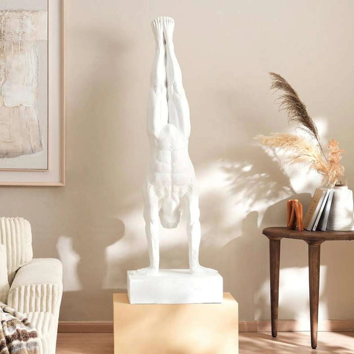Balance Tall Sculpture 60X30X180 Cm - White Pan Home