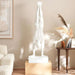 Balance Tall Sculpture 60X30X180 Cm - White Pan Home