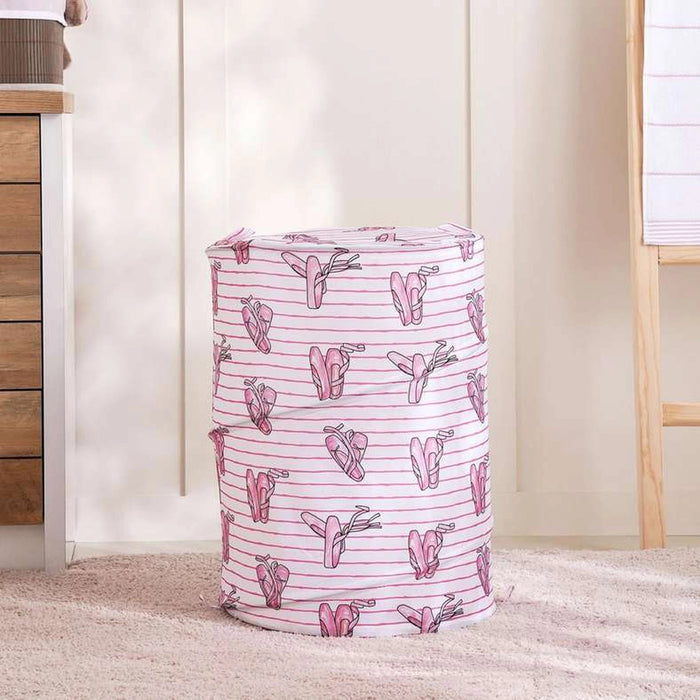 Ballerina Laundry Hamper - Pink Pan Home