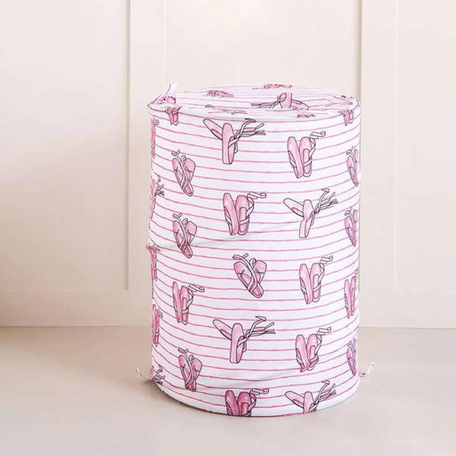 Ballerina Laundry Hamper - Pink Pan Home
