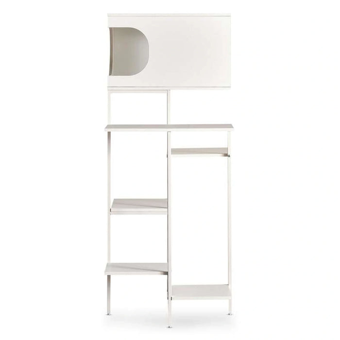 Bama Cat Tree Pet Furniture Melamine - White