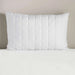 Bamboo Quilted Pillow With Gusset - White Pan Home