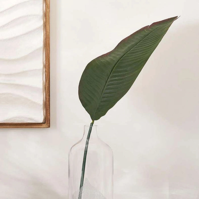 Banana Leaf Artificial Stem 24.77X24.77X109.22Cm- Green