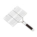 Barbeque Grill Basket 35X23X2.7Cm - Silver Pan Home