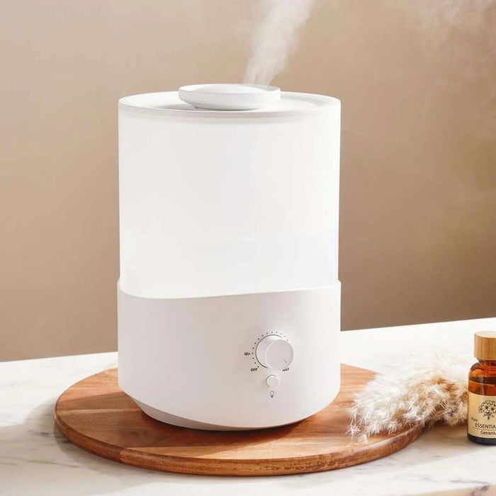 Baris 2.5L Ultrasonic Humidifier Dia18X25.8Cm - White