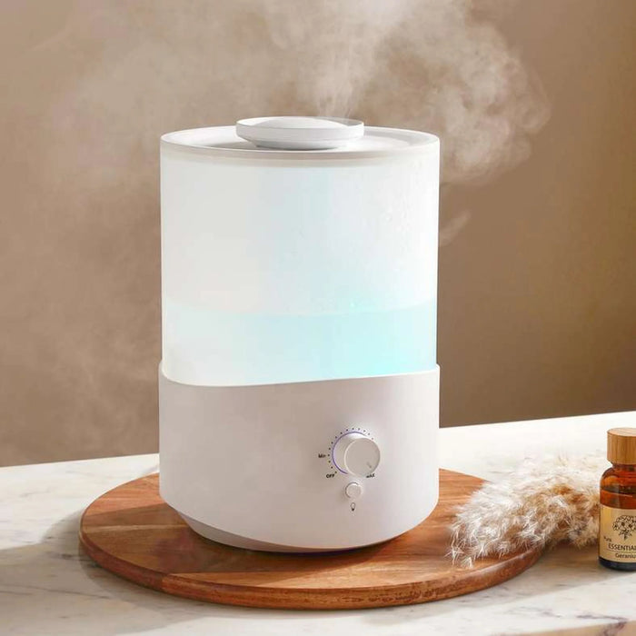 Baris 2.5L Ultrasonic Humidifier Dia18X25.8Cm - White