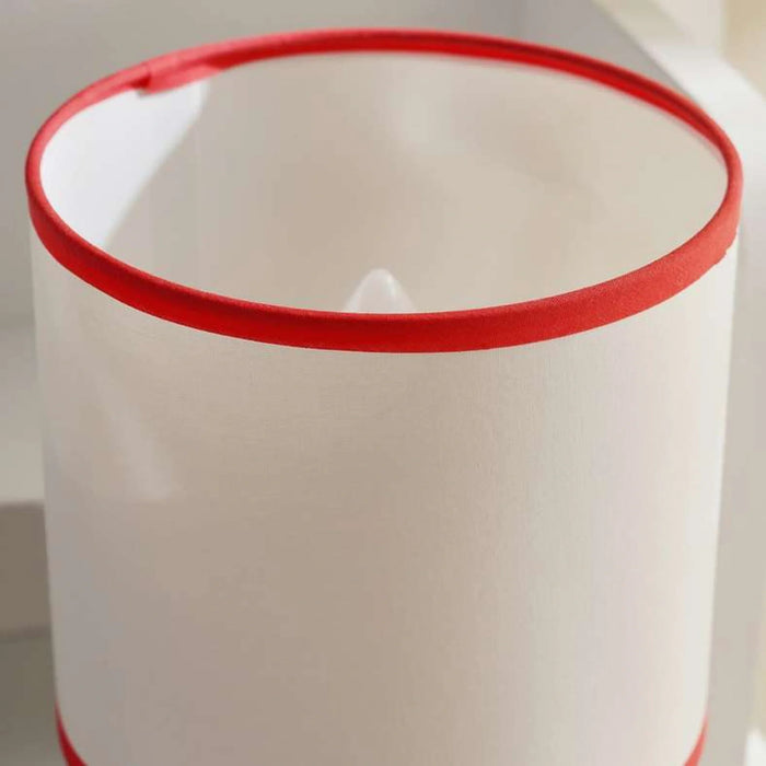 Baseball E14 Ceramic Table Lamp Dia 16X27.5Cm - White