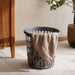 Basic Laundry Basket With Handle - Grey Pan Home