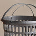 Basic Laundry Basket With Handle - Grey Pan Home