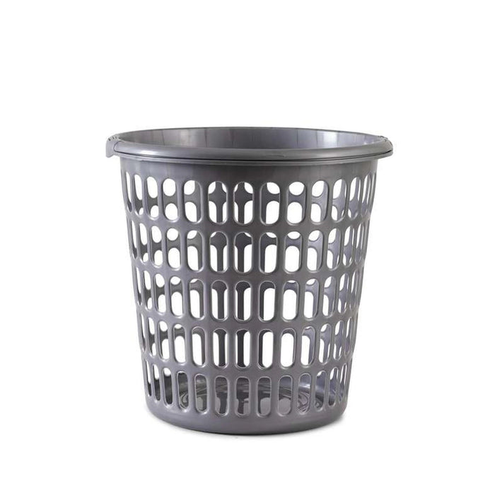 Basic Laundry Basket With Handle - Grey Pan Home