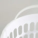 Basic Laundry Basket With Handle 10.50X38Cm - White Pan Home