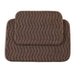 Basin 2-Piece Set Bathmat 50X80Cm And 40X60Cm - Brown Pan Home
