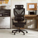 Batik Office High Back Chair Mesh - Black Pan Home