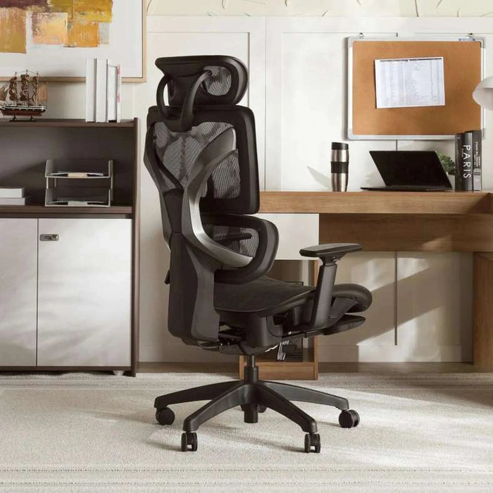 Batik Office High Back Chair Mesh - Black Pan Home