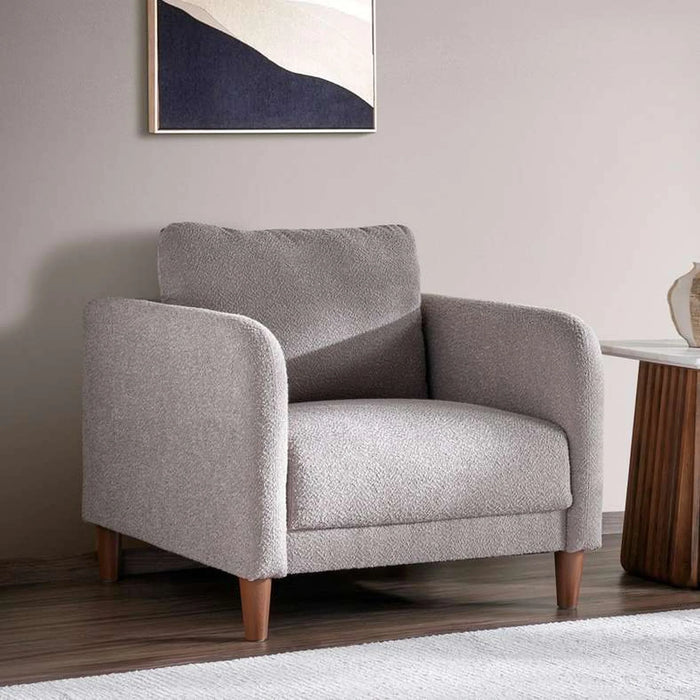 Batleno Single  Seater Sofa - Dark Brown