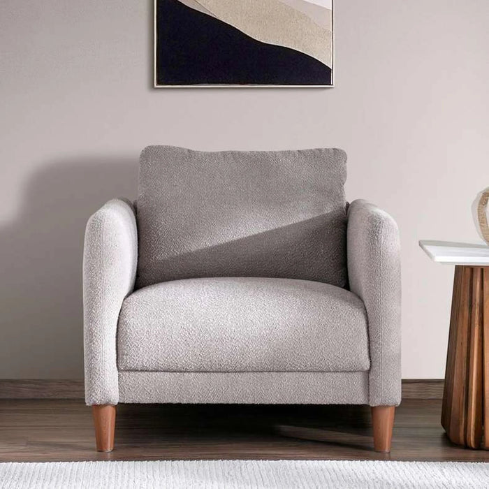Batleno Single  Seater Sofa - Dark Brown