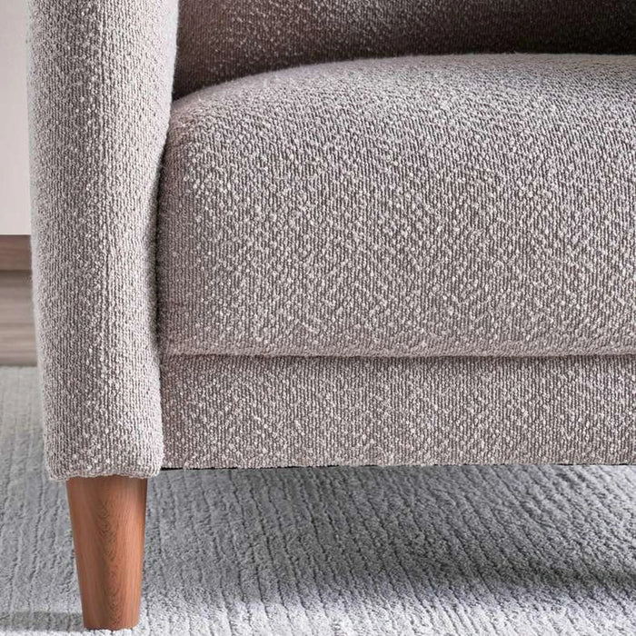 Batleno Single  Seater Sofa - Dark Brown