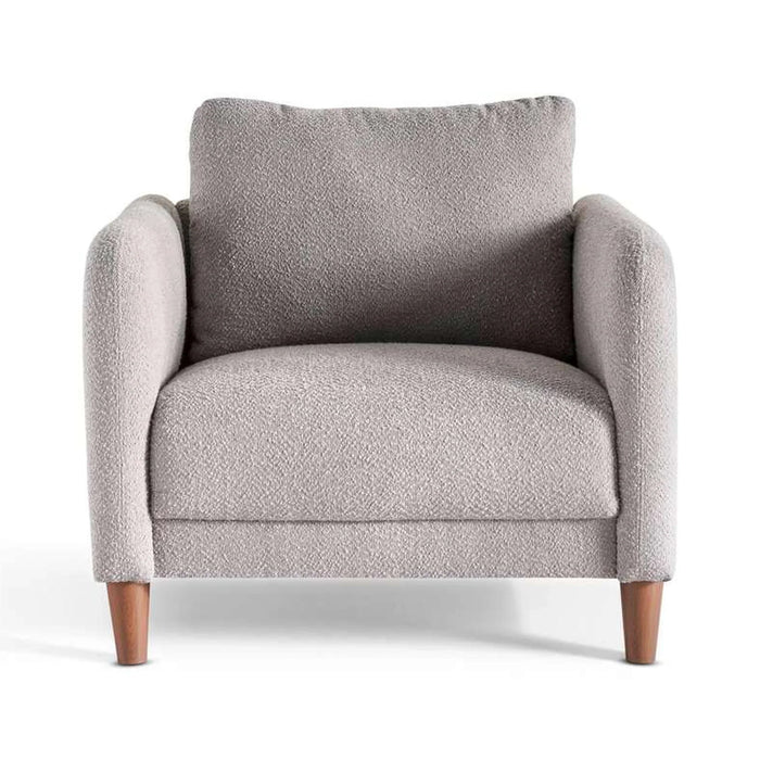 Batleno Single  Seater Sofa - Dark Brown