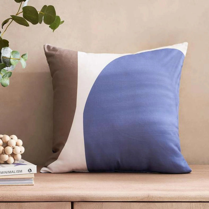Bauhaus Printed Filled Cushion 45X45 Cm-Blue Pan Home