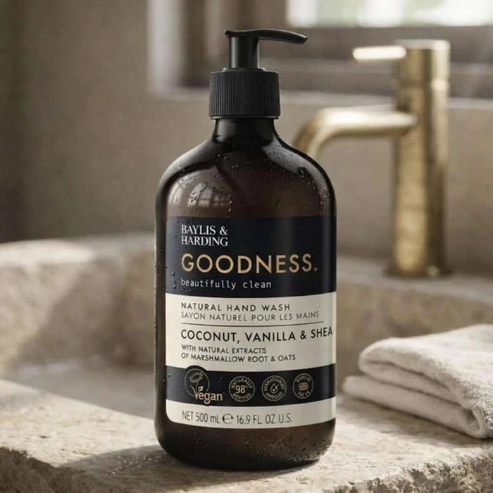 Baylis And Harding Goodness Coconut, Vanilla & Shea  Hand Wash 500Ml - Black Pan Home