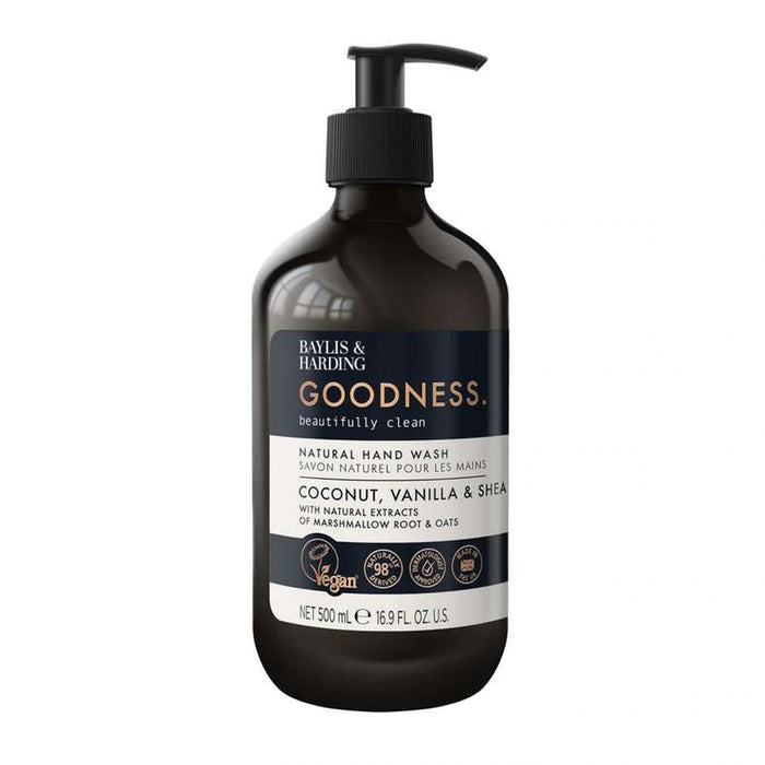 Baylis And Harding Goodness Coconut, Vanilla & Shea  Hand Wash 500Ml - Black Pan Home
