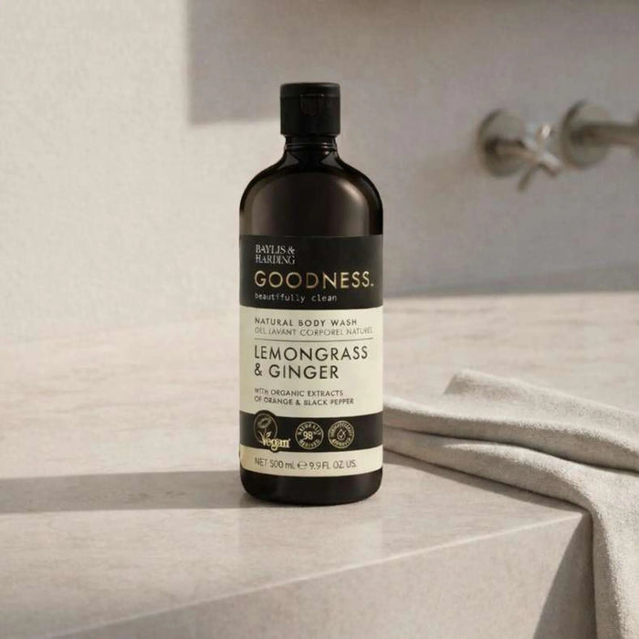 Baylis And Harding Lemongrass And Ginger Body Wash 500Ml - Black Pan Home