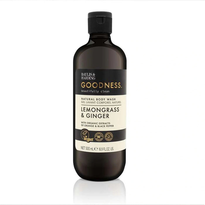 Baylis And Harding Lemongrass And Ginger Body Wash 500Ml - Black Pan Home
