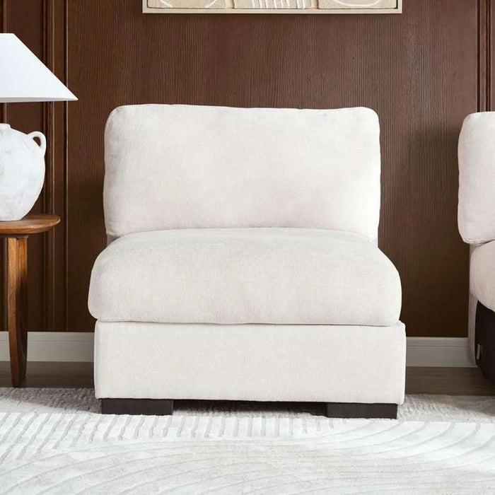 Beact Armless Sofa - Beige