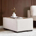 Beact Ottoman -Beige Pan Home