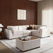 Beact Ottoman -Beige Pan Home