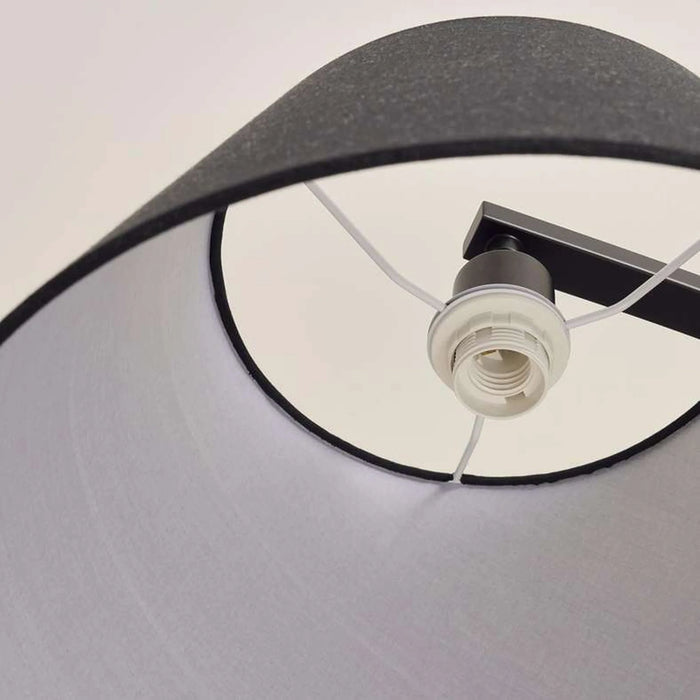 Beamer E-27 Arc Floor Lamp 135X40X180Cm - Black