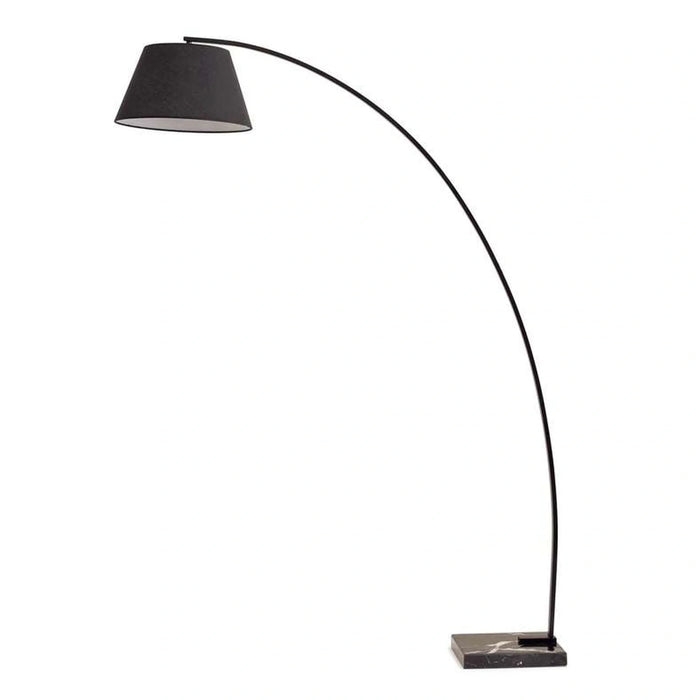 Beamer E-27 Arc Floor Lamp 135X40X180Cm - Black