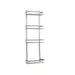 Beatrix 4-Tier Shower Caddy 25X11X76Cm - Chrome Pan Home