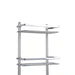 Beatrix 4-Tier Shower Caddy 25X11X76Cm - Chrome Pan Home