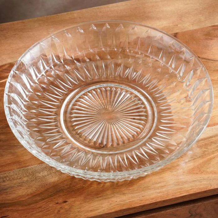 Beca Serving Platter Dia29.2Cm - Clear