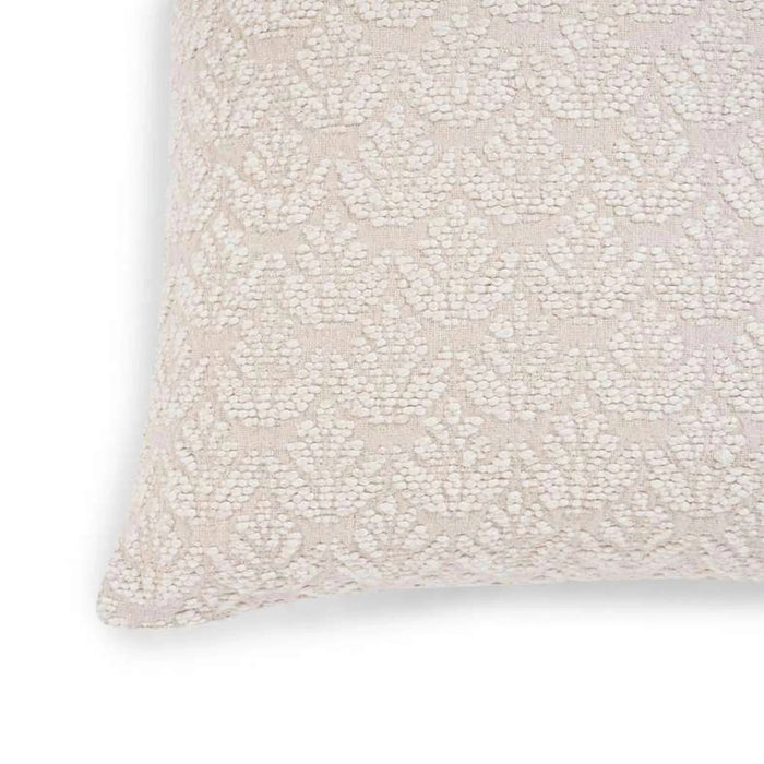 Beckett Woven Filled Cushion 50X50Cm - Light Beige Pan Home