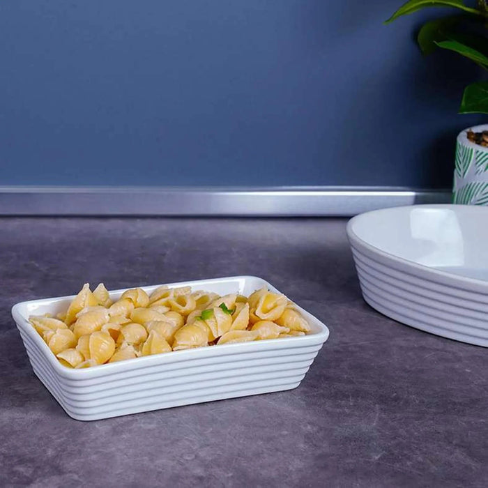 Bekvam Baking Dish White 0.65L Pan Home