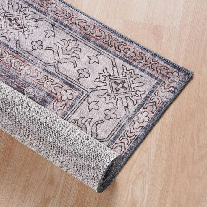 Belk Chenille Printed Rug 120X160Cm - Brown Pan Home