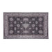Belk Chenille Printed Rug 120X160Cm - Brown Pan Home