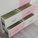 Bella Kids 2 Door Wardrobe - Pink Pan Home