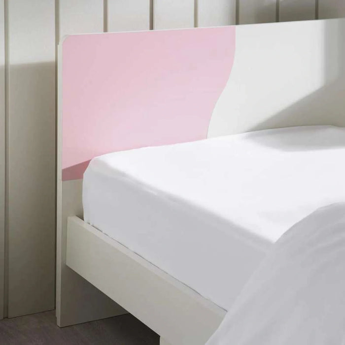 Bella Kids Single Bed With 4 Drawer Storage 90X190 Cm - Pink