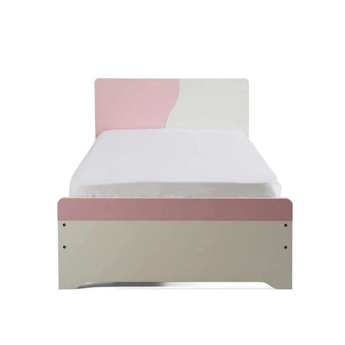 Bella Kids Single Bed With 4 Drawer Storage 90X190 Cm - Pink