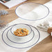Bella Serving Bowl - Clear Blue Pan Home
