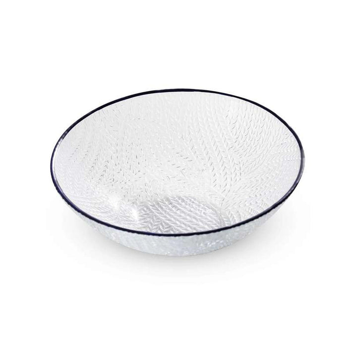 Bella Serving Bowl - Clear Blue Pan Home
