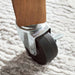 Ben New Kitchen Trolley - Beige & Brown Pan Home