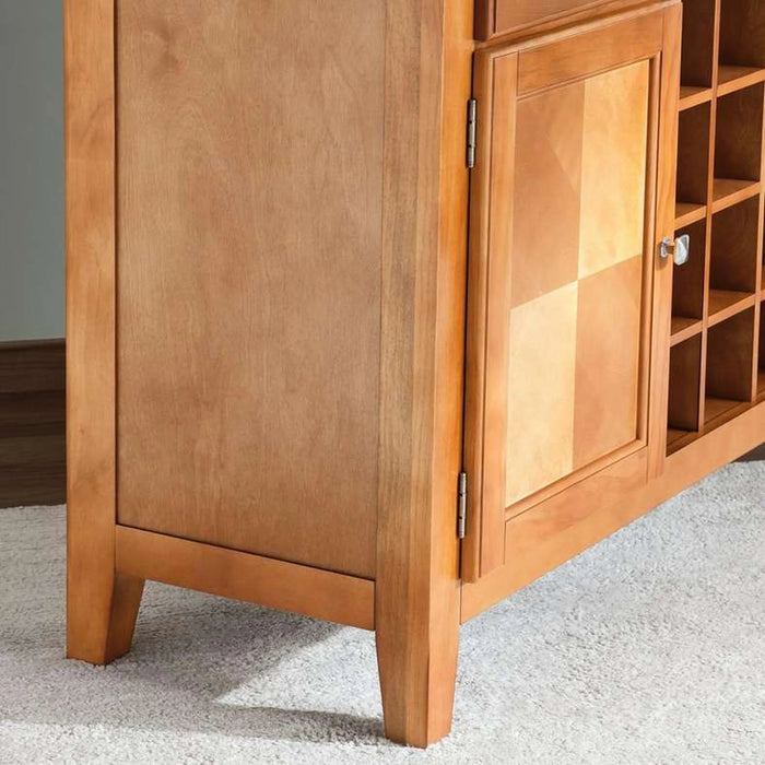 Ben New Sideboard With 2 Door 3 Drawer - Beige & Brown