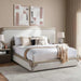 Beneditta King Bed 180X200 - Cream Pan Home